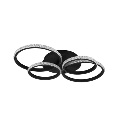 Cires lampa sufitowa LED 27W 3400lm 4000K czarna R67364132