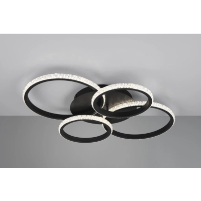 Cires lampa sufitowa LED 27W 3400lm 4000K czarna R67364132