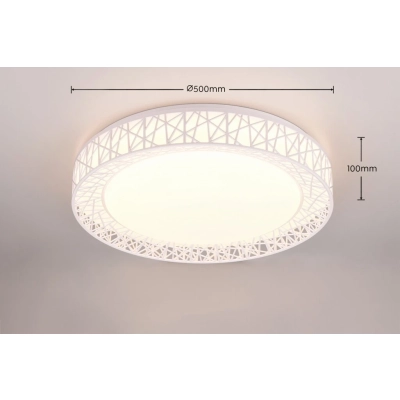 Cluster lampa sufitowa LED 40W 4300lm 2700K-6500K biała R67321101