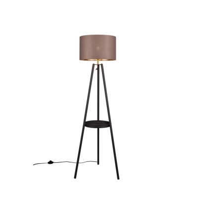 Colette lampa podłogowa 1xE27 czarna, szara R41561032 TRIO lighting