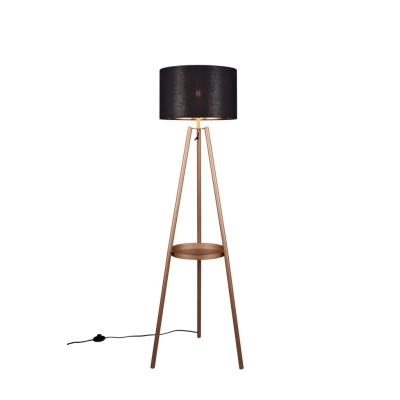 Colette lampa podłogowa 1xE27 brązowa, złota R41561065 TRIO lighting