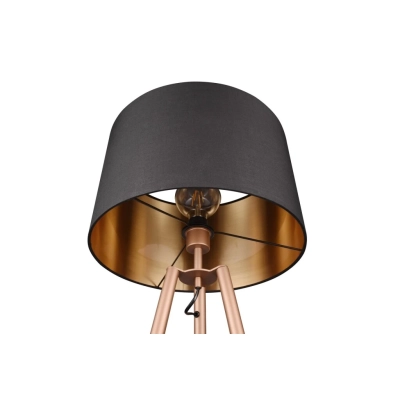 Colette lampa podłogowa 1xE27 brązowa, złota R41561065