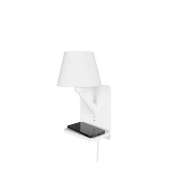 Comfort kinkiet 1xE14 biały 262670131