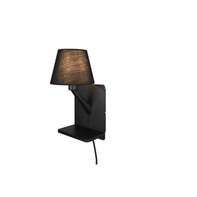 Comfort kinkiet 1xE14 czarny 262670132 TRIO lighting