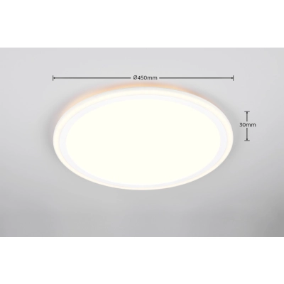 Cora lampa sufitowa LED 16W , 1,5W 2700lm, 260lm 3000K Biała R64882901