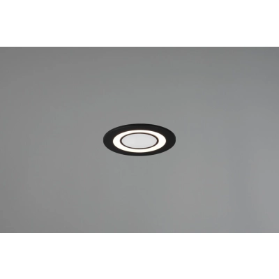 Core lampa wbudowywana LED 5W 450lm 3000K czarna 652510132