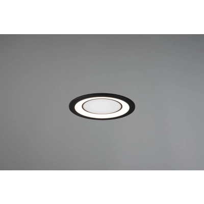Core lampa wbudowywana LED 10W 1040lm 3000K czarna 652610132