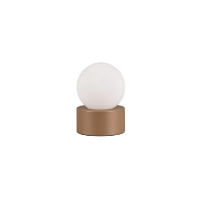 Countess lampka stołowa 1xE14 brązowa, biała R59051065
