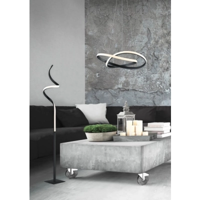 Course lampa wisząca LED 27W 2700lm 3000K czarna R32051132