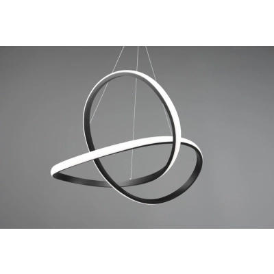 Course lampa wisząca LED 27W 3150lm 4000K czarna R32051432