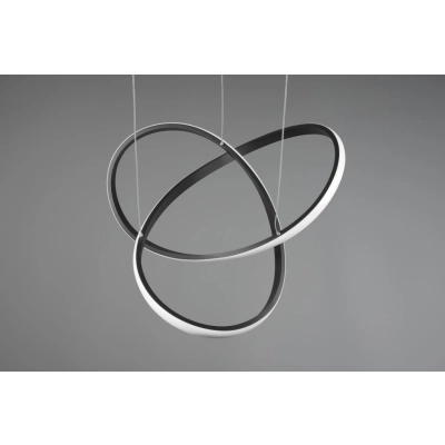 Course lampa wisząca LED 27W 3150lm 4000K czarna R32051432
