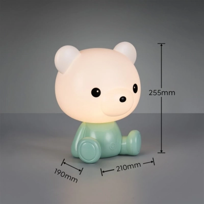 Cutie lampka stołowa LED 0,3W 30lm 3000K zielona R57991115
