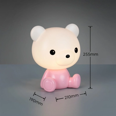 Cutie lampka stołowa LED 0,3W 30lm 3000K różowa R57991193