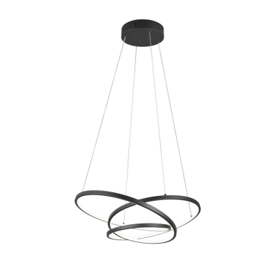 Darvin lampa wisząca LED 34W 4500lm 2300K, 3000K, 4000K czarna 349110132