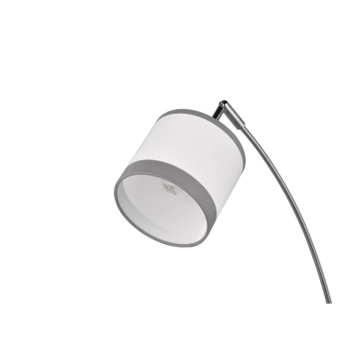 Davos lampa podłogowa 3xE14 srebrna, biała R41553006