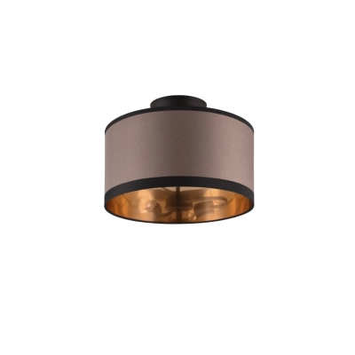 Davos lampa sufitowa 2xE14 czarna, szara R61552041