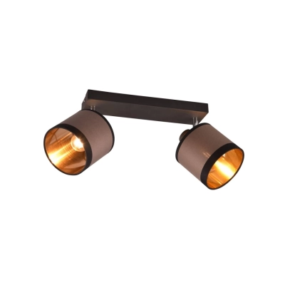 Davos lampa sufitowa 2xE14 czarna, szara R81552041 TRIO lighting