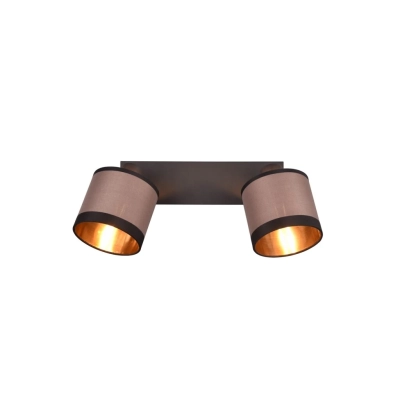 Davos lampa sufitowa 2xE14 czarna, szara R81552041