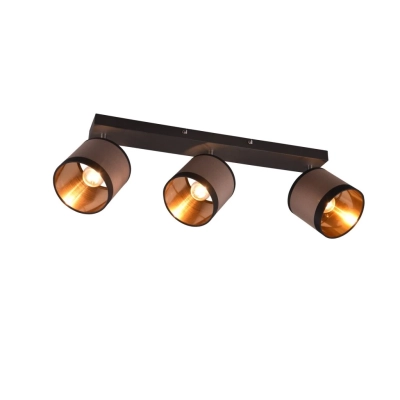 Davos lampa sufitowa 3xE14 czarna, szara R81553041 TRIO lighting