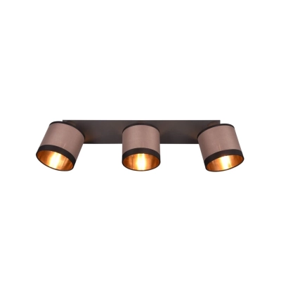 Davos lampa sufitowa 3xE14 czarna, szara R81553041