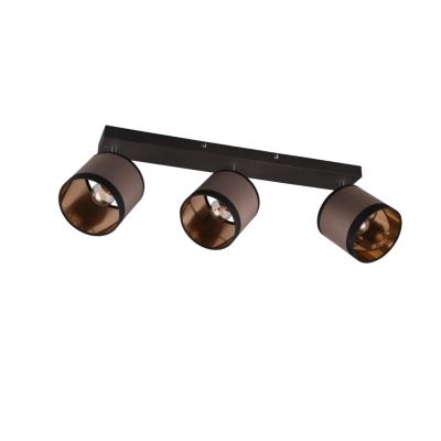 Davos lampa sufitowa 3xE14 czarna, szara R81553041