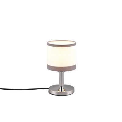 Davos lampka stołowa 1xE14 srebrna, biała R59551006 TRIO lighting