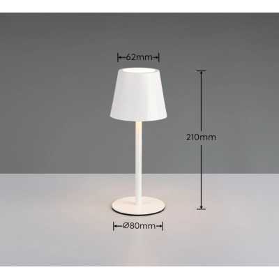 Diaz lampka stołowa LED 1,6W 160lm 2700K-6500K biała R55961131