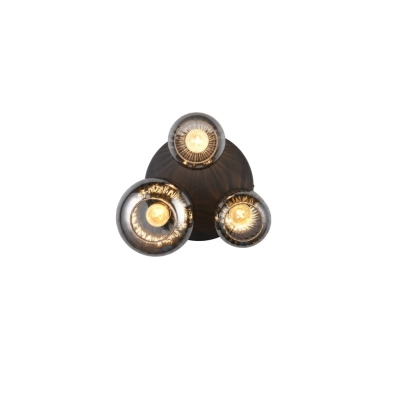 Diva lampa sufitowa 3xE27 czarna 619800332