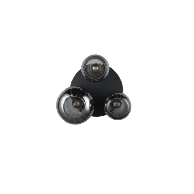 Diva lampa sufitowa 3xE27 czarna 619800332
