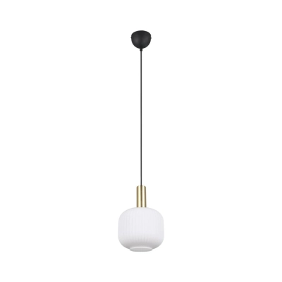 Diva lampa wisząca 1xE27 złota, czarna 319800108