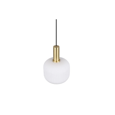 Diva lampa wisząca 1xE27 złota, czarna 319800108