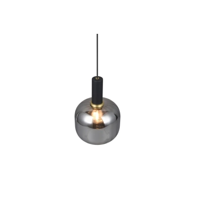 Diva lampa wisząca 1xE27 czarna 319800132