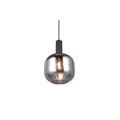 Diva lampa wisząca 1xE27 czarna 319800132