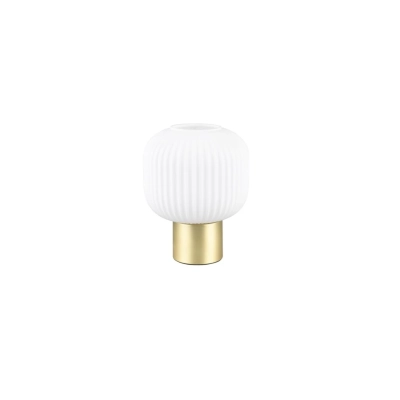 Diva lampka stołowa 1xE27 złota, czarna 519800108