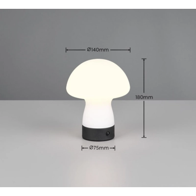 Dooley lampka stołowa LED 1,5W 140lm 3000K biała R54981131