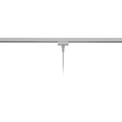 Duoline lampa do szynoprzewodu wisząca 1xGU10 srebrna 73240107