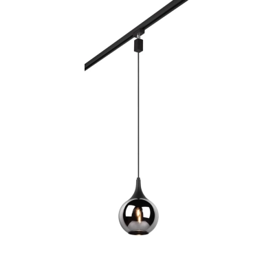 Duoline lampa do szynoprzewodu wisząca 1xE14 czarna 73700132 TRIO lighting