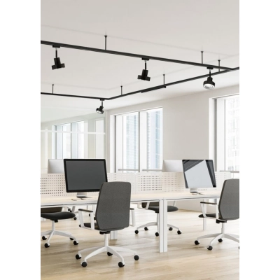 Duoline łącznikxdo szynoprzewodu czarny 702432