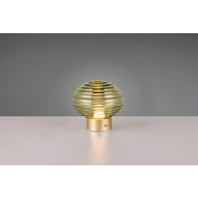 Earl lampka stołowa LED 2W 100lm 3000K złota, zielona R57771115