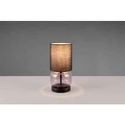 Elio lampka stołowa 1xE27 czarna 517800154