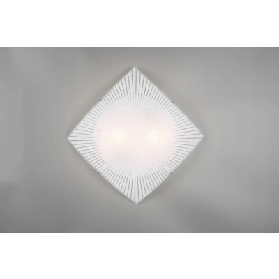 Elisa lampa sufitowa 2xE27 srebrna 612200200