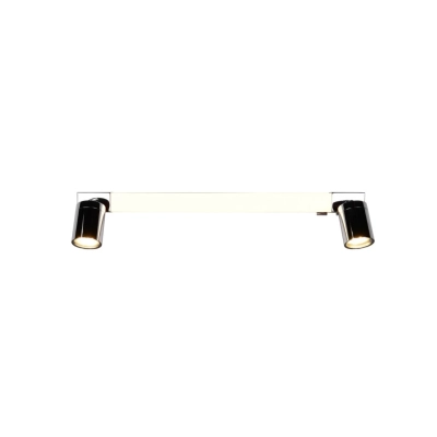 Enrico kinkiet 2xGU10, LED 6W 620lm 2300K, 3000K, 4000K srebrny 281470306