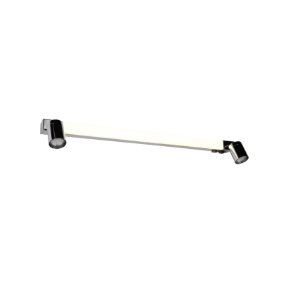 Enrico kinkiet 2xGU10, LED 9W 1200lm 2300K, 3000K, 4000K srebrny 281479306