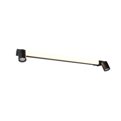 Enrico kinkiet 2xGU10, LED 9W 1200lm 2300K, 3000K, 4000K czarny 281479332