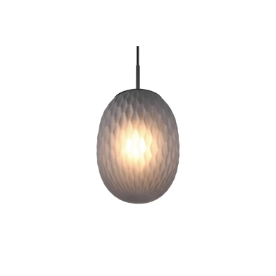 Facette lampa wisząca 1xE27 czarna 364200154