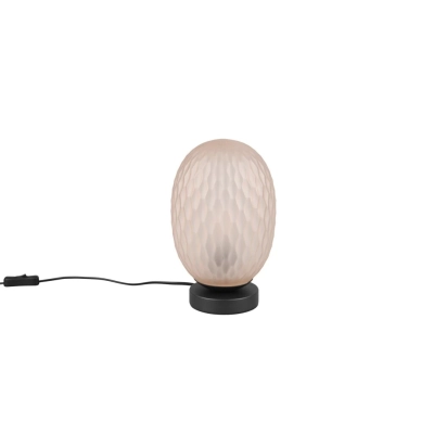 Facette lampka stołowa 1xE27 czarna 564200113