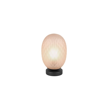 Facette lampka stołowa 1xE27 czarna 564200113