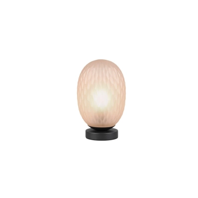 Facette lampka stołowa 1xE27 czarna 564200113