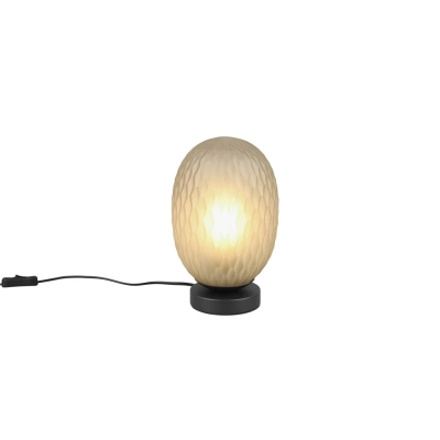 Facette lampka stołowa 1xE27 zielona, czarna 564200115 TRIO lighting