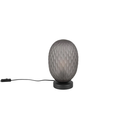 Facette lampka stołowa 1xE27 czarna 564200154